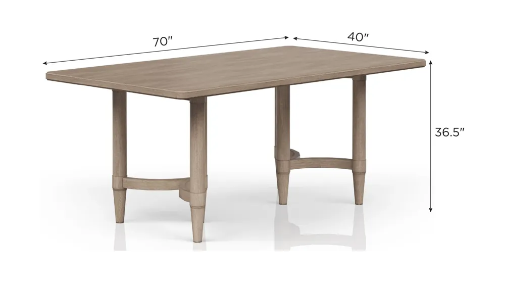 Citrus Heights Table Dimensions