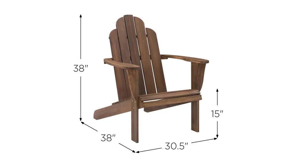 Adirondack Chair Dimensions