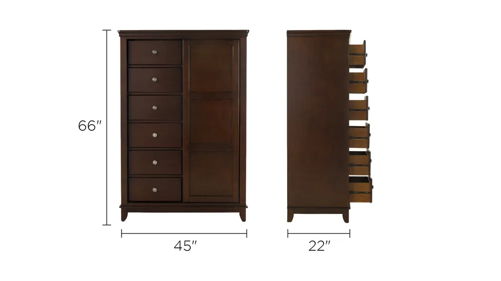Kylie Chifforobe Dimensions
