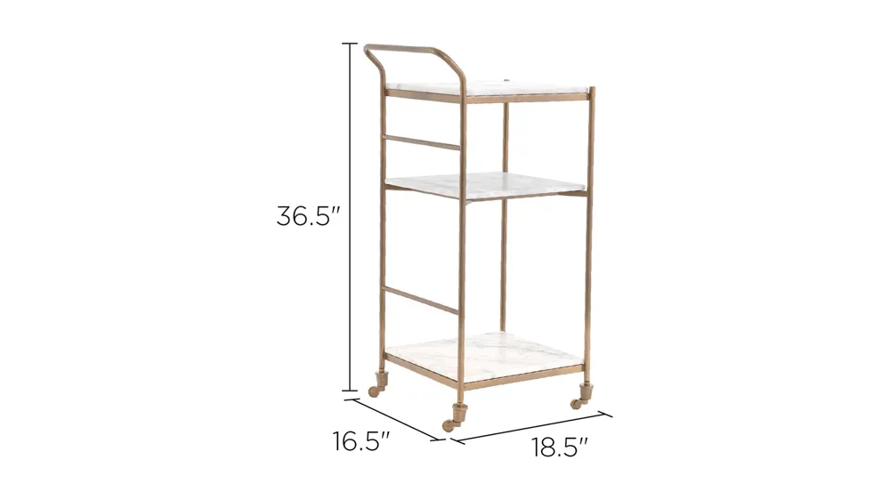 Felix Bar Cart Dimensions