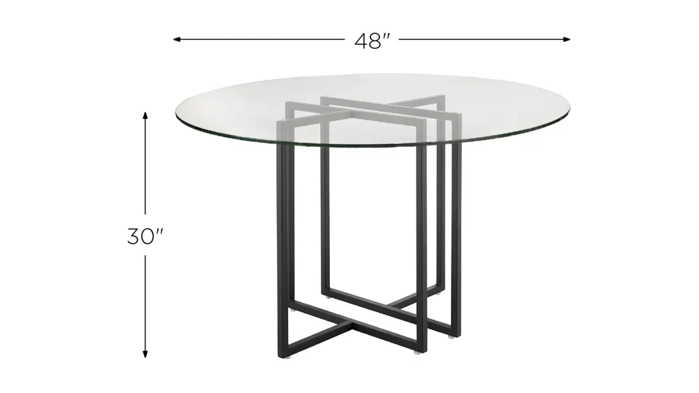 Legend 48" Round Table Dimensions