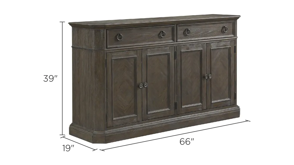 Ashford Buffet Dimensions