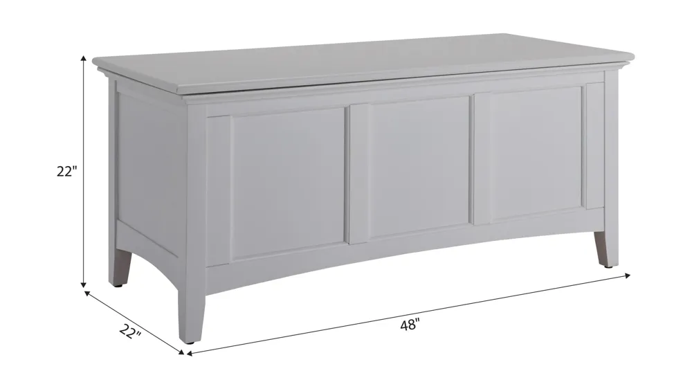Westlake Storage Bench Dimensions