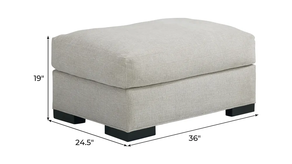 Bayside Ottoman Dimensions