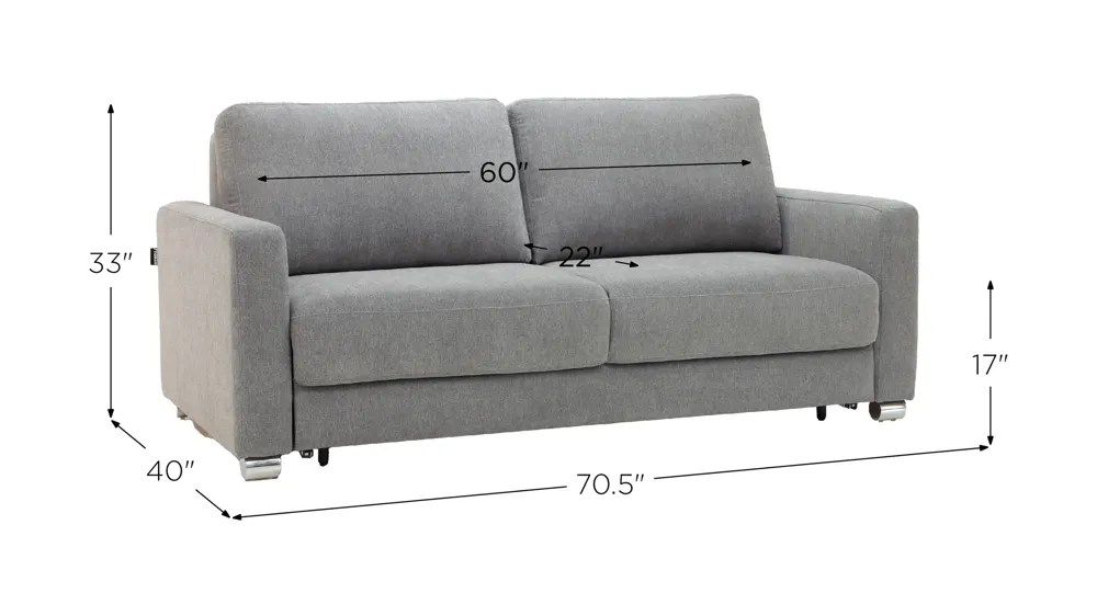 Hampton Queen Loveseat Sleeper Dimensions