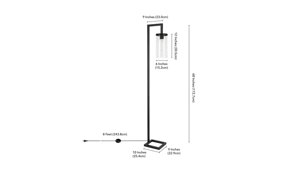 Ansa Floor Lamp Dimensions