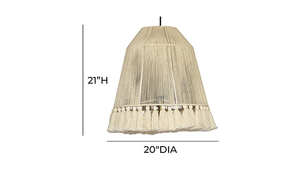 Helen Pendant Lamp Dimensions