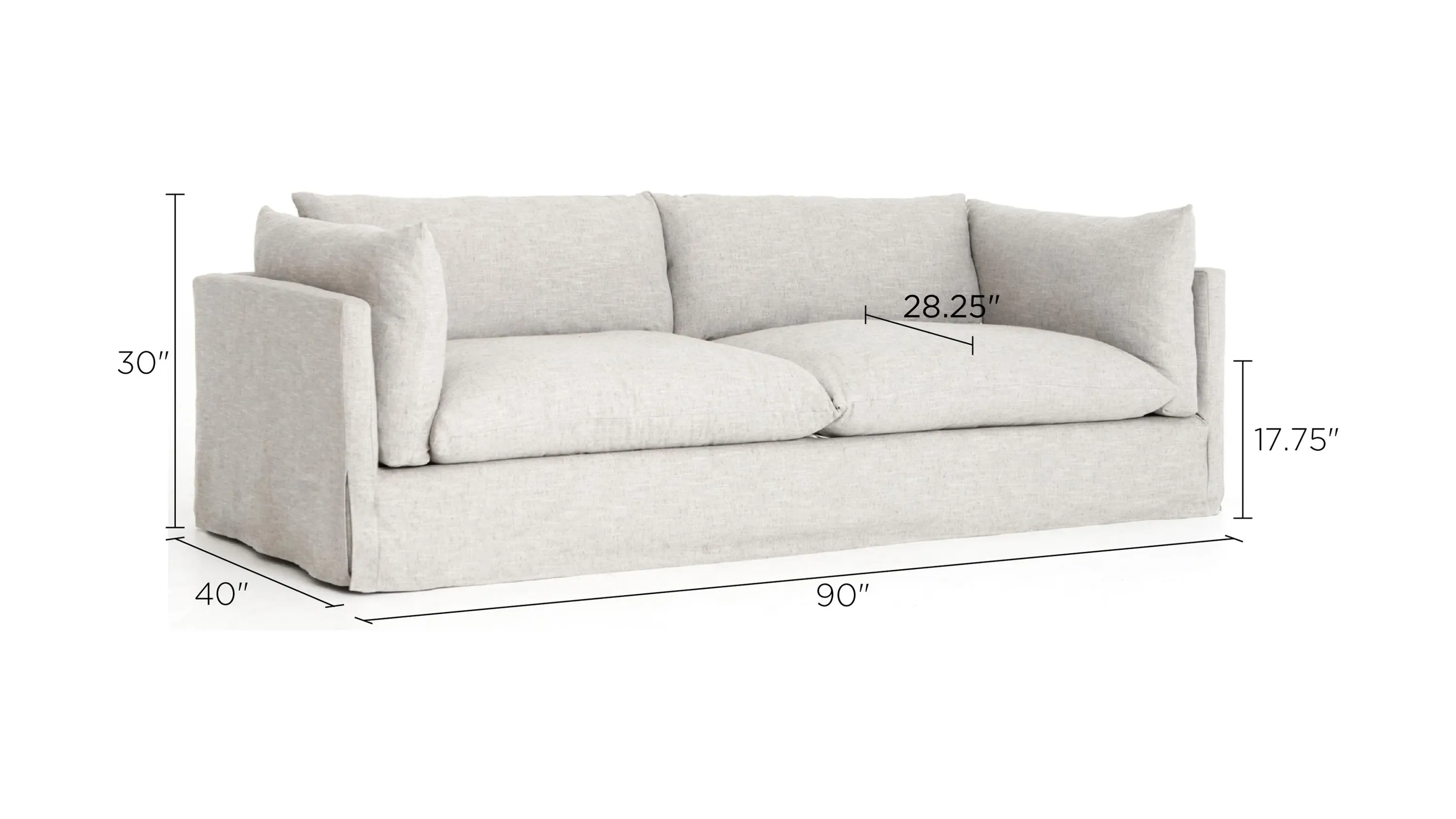 Habitat Sofa | Raymour & Flanigan