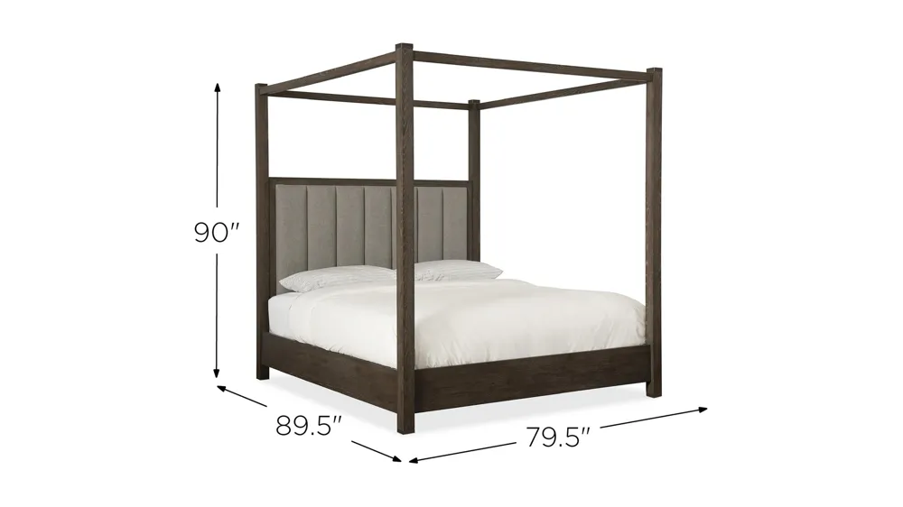 Miramar Poster Bed w/ Tall Posts & Canopy Dimensions