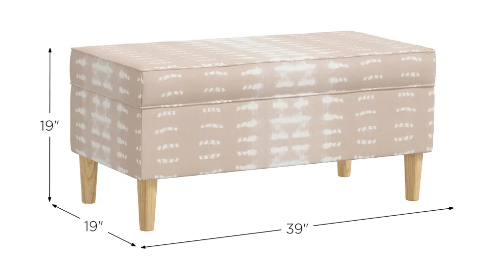 Ruthaford Storage Bench Dimensions