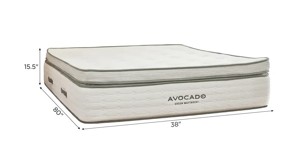 Avocado Green Mattress Pillow Top Ultra Plush Dimensions