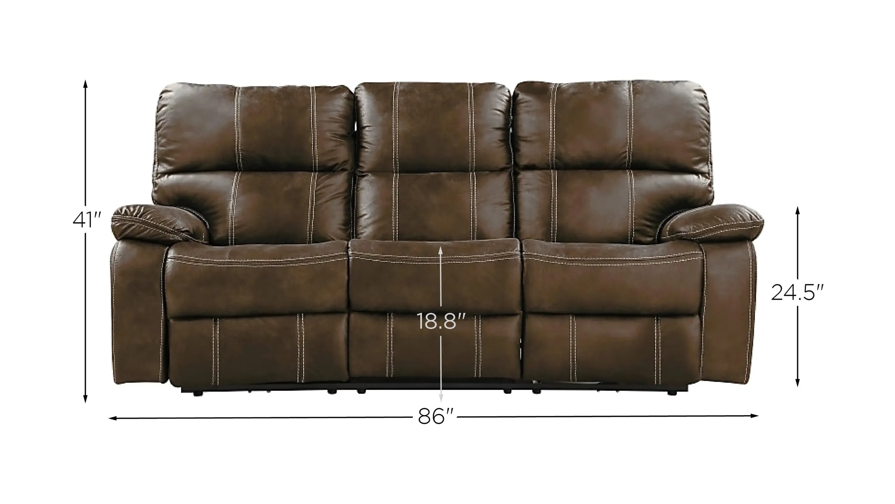 Jessie James Power Reclining Sofa | Raymour & Flanigan