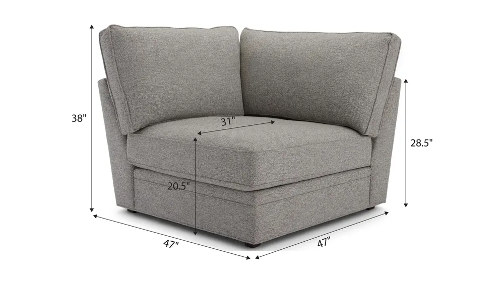 Nelson Corner Dimensions