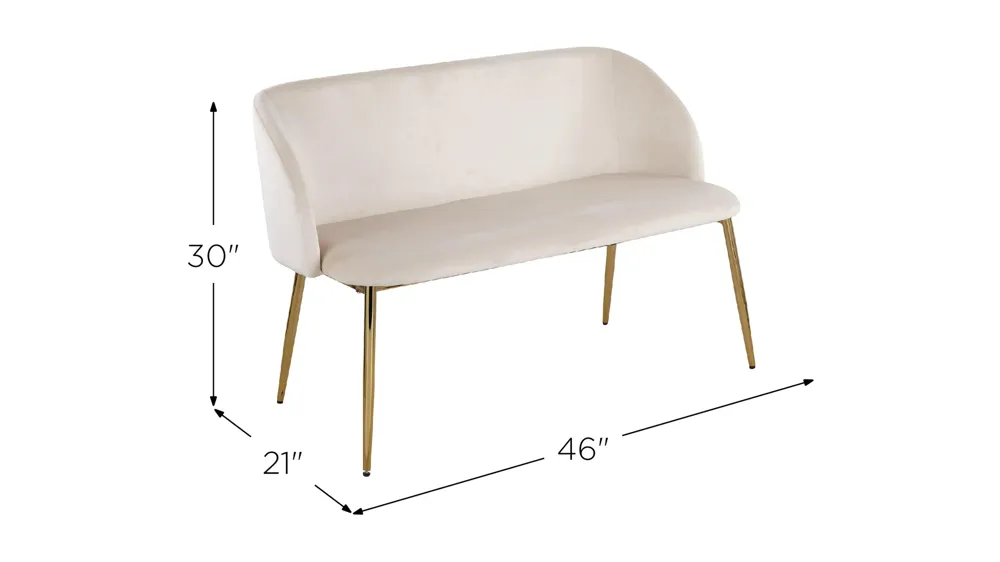 Fran Bench Dimensions