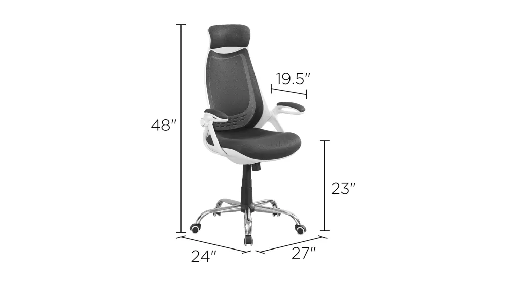 Lindley Office Chair Dimensions