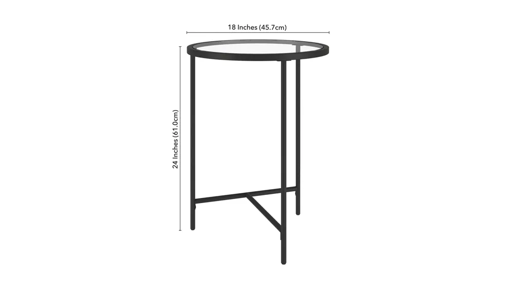 Berenson Side Table Dimensions