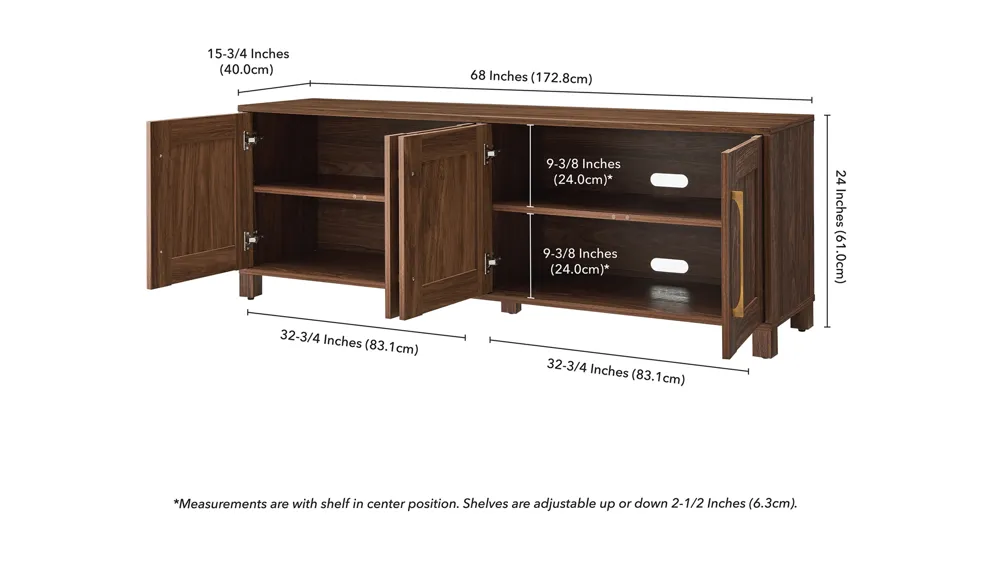 Miller TV Stand Dimensions