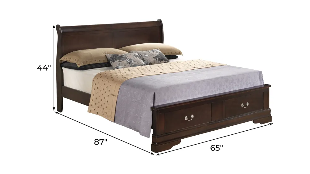Rossie Storage Bed Dimensions