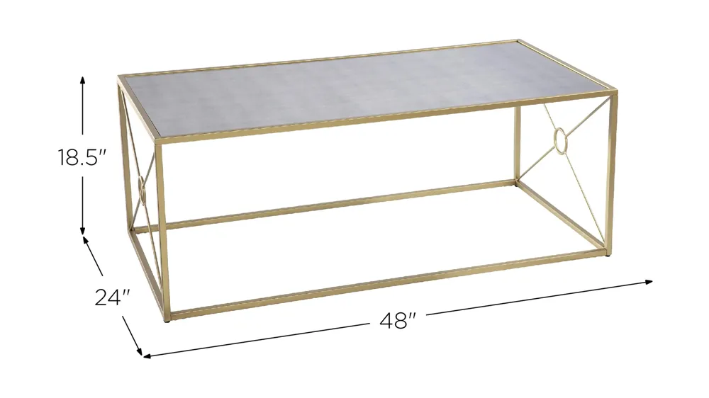 Fisher Cocktail Table Dimensions