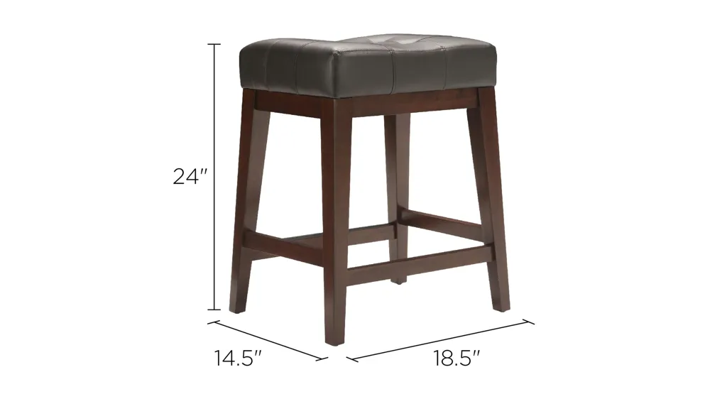 Danfield Backless Counter Stool Dimensions
