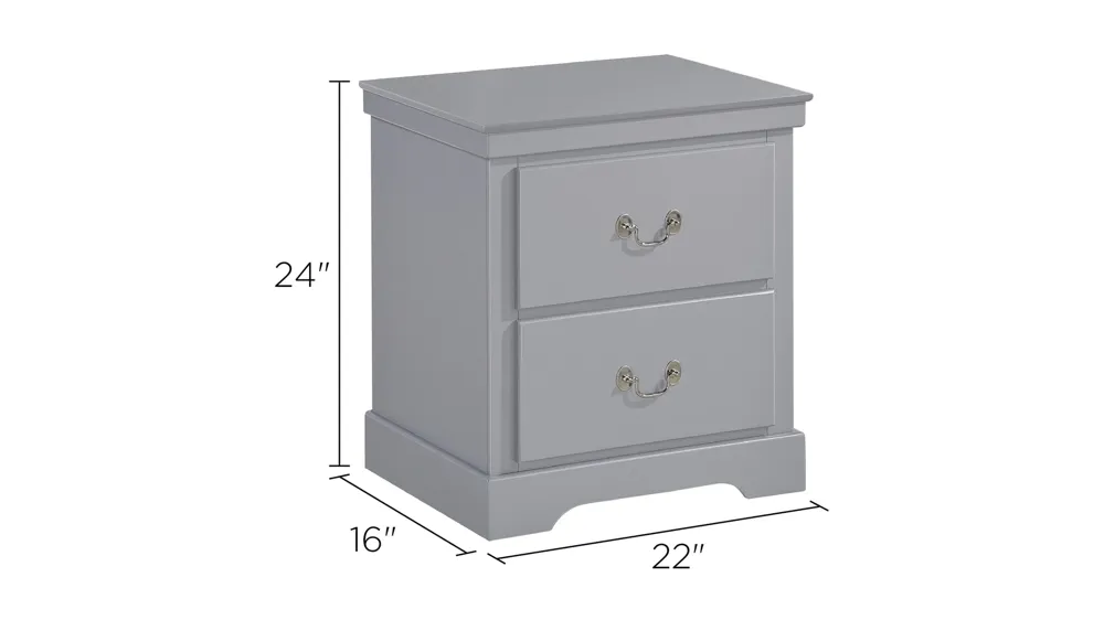 Place Nightstand Dimensions