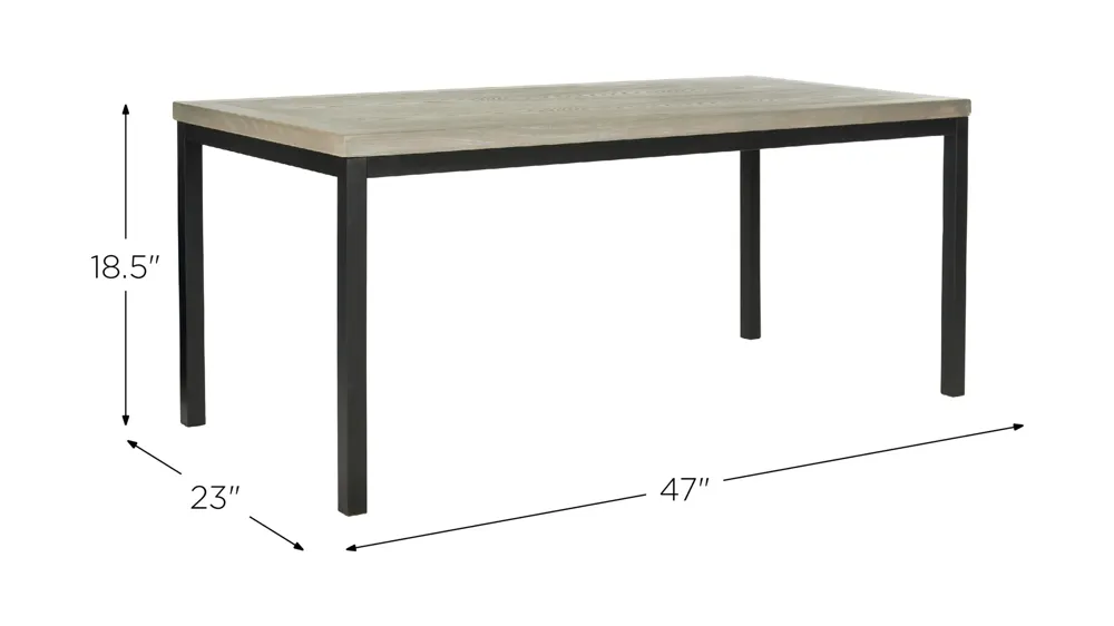 Antwan Coffee Table Dimensions