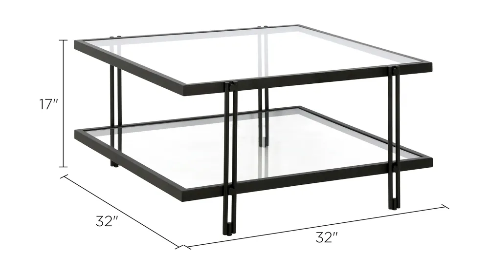 Driscoll Square Coffee Table Dimensions