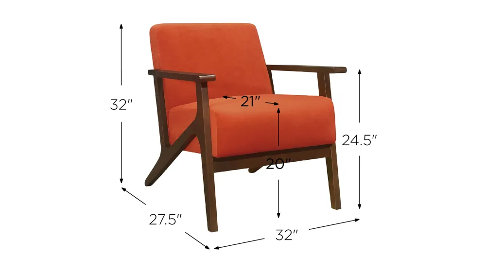 Narcine Accent Chair Dimensions