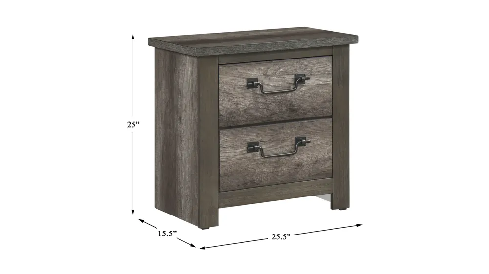 Gabe Nightstand Dimensions