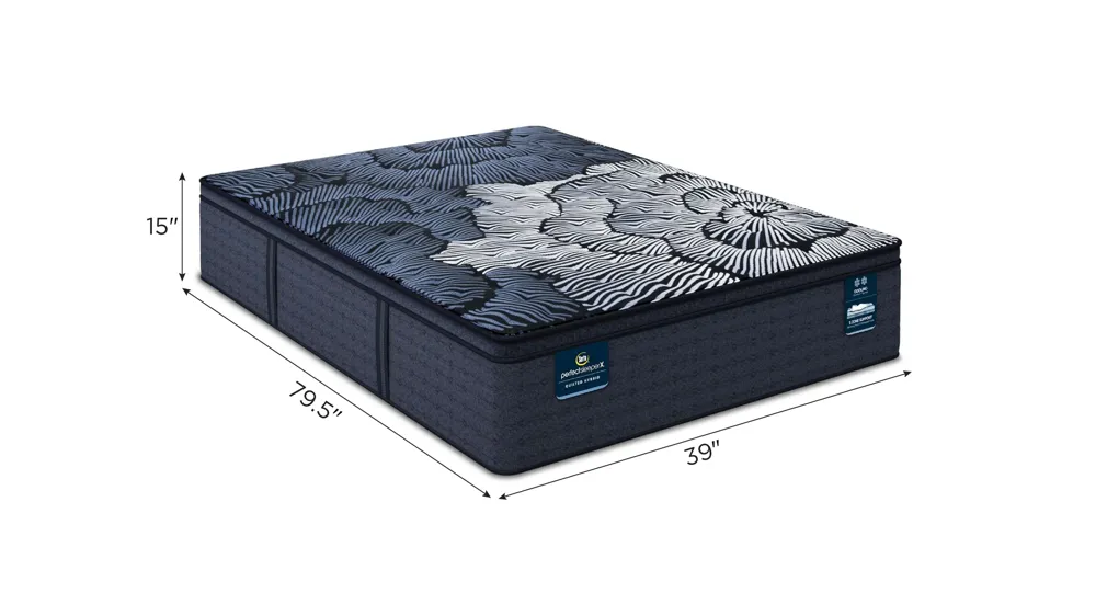 Serta Perfect Sleeper X Max Plush Pillow Top Mattress Dimensions
