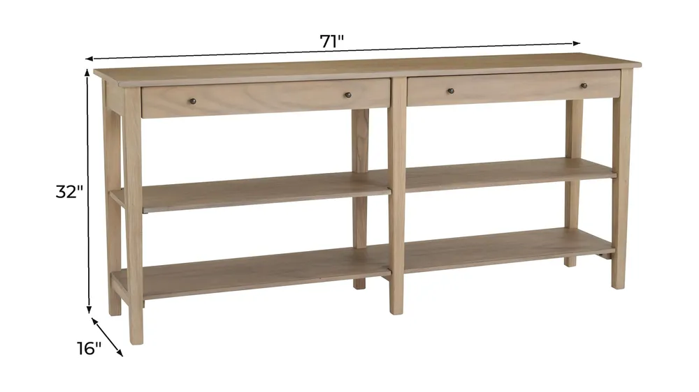 Arlo Entry Table Dimensions
