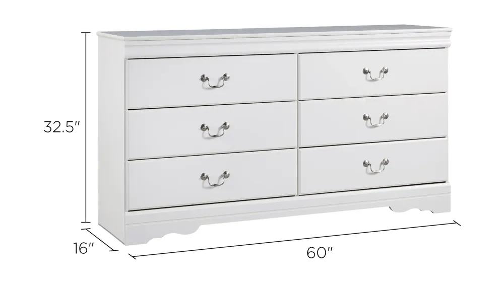 Anarasia Dresser Dimensions