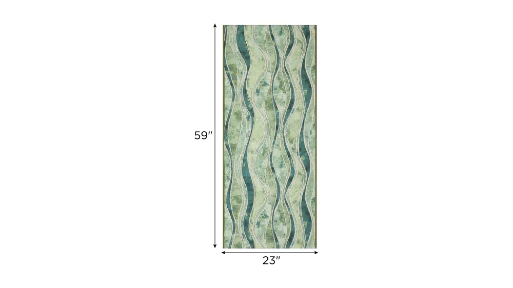Esencia Wave Indoor/Outdoor Mat Dimensions