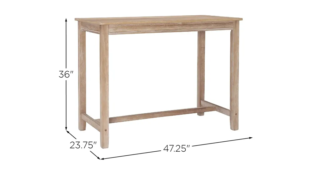 Claridge Counter Height Pub Table Dimensions