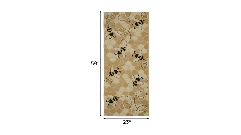 Esencia Bee Free Indoor/Outdoor Mat Dimensions
