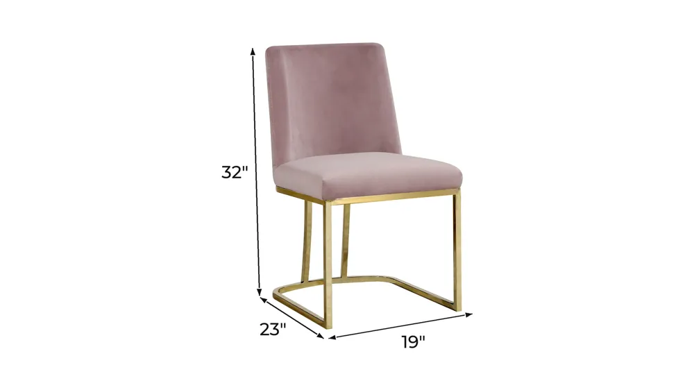 Heidi Dining Chair - Set of 2 Dimensions