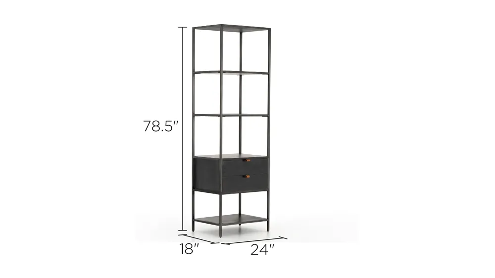 Trey Bookshelf Dimensions
