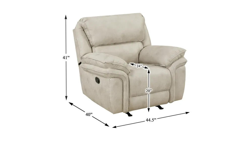 Cassiopeia Rocker Recliner Dimensions