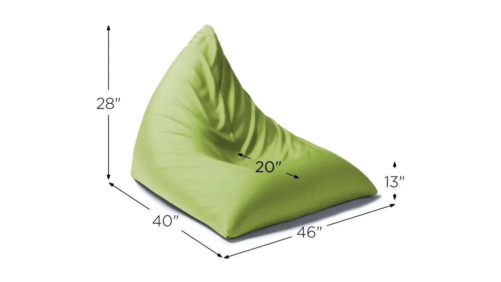 Rami Outdoor Bean Bag Chair Dimensions