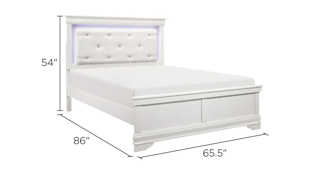 Whiting Upholstered Bed Dimensions