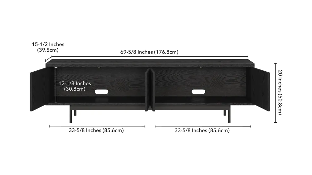 Whitman TV Stand Dimensions