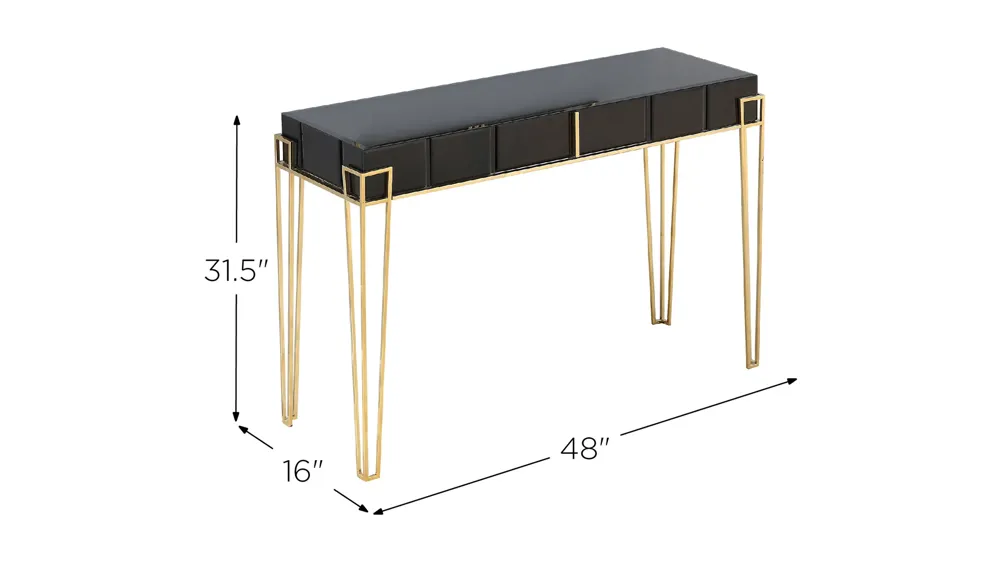Daria Sofa Table Dimensions