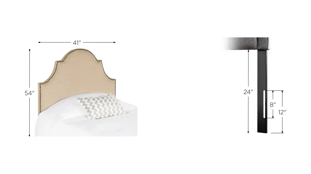 Halmar Upholstered Headboard Dimensions