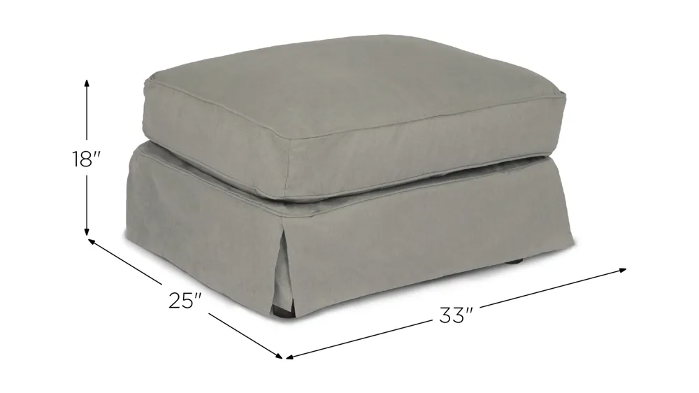 Americana Ottoman Dimensions