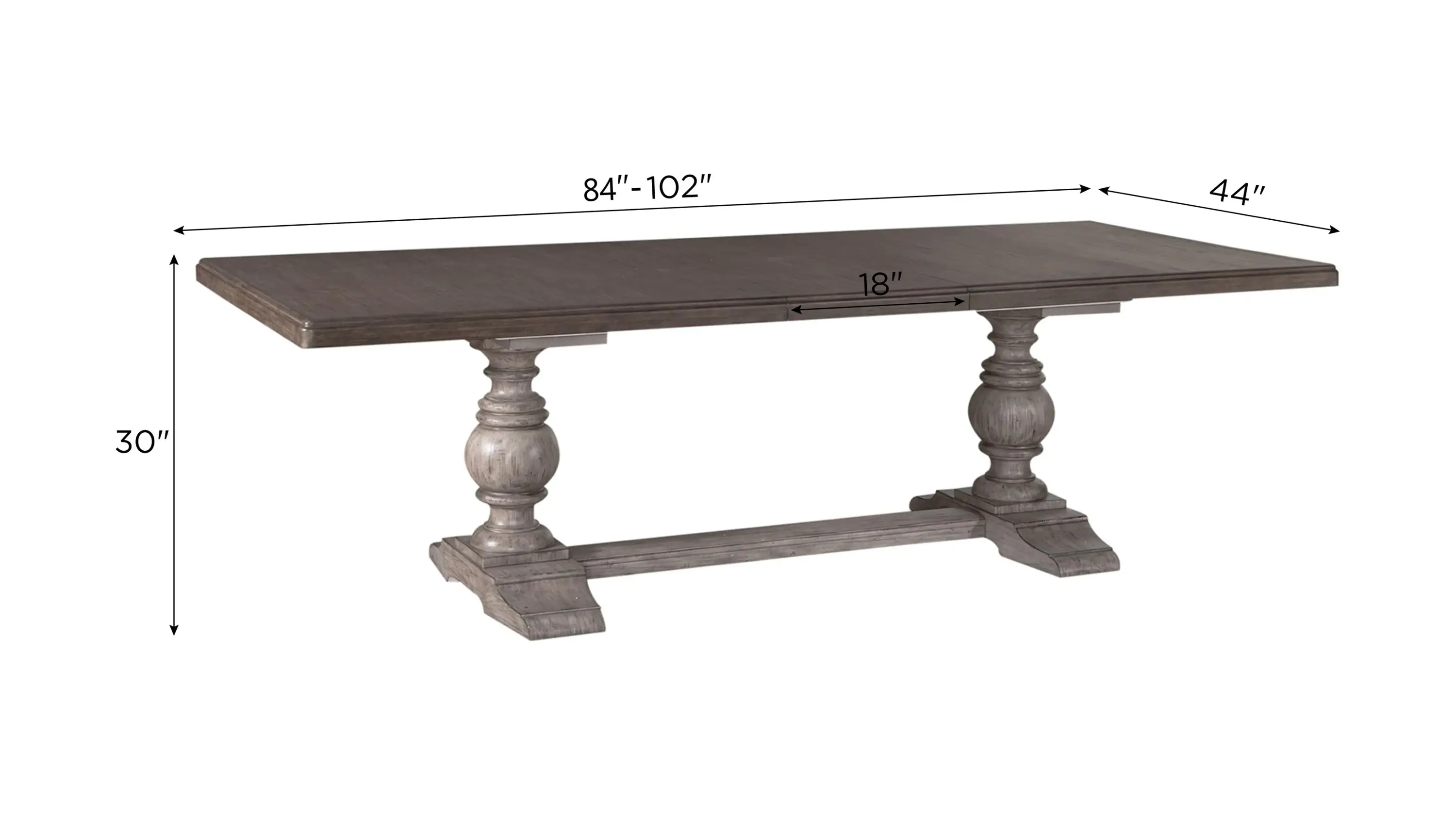 River Place Trestle Table - Thumbnail 4