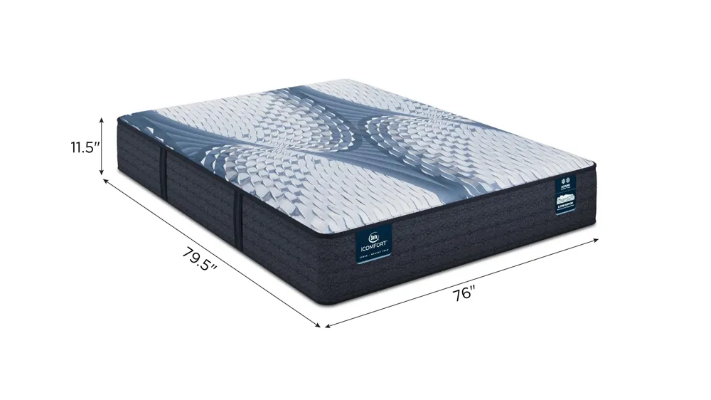 Serta iComfort Memory Foam Elana Firm Mattress Dimensions