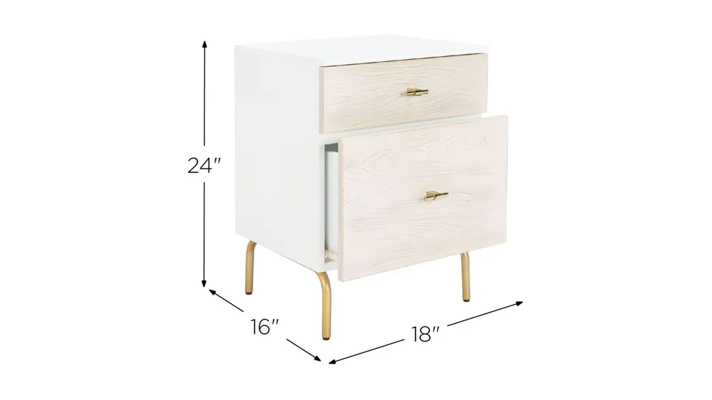 Nero Nightstand Dimensions