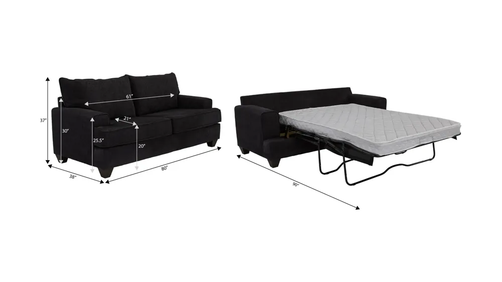 Solara Full Sleeper Dimensions