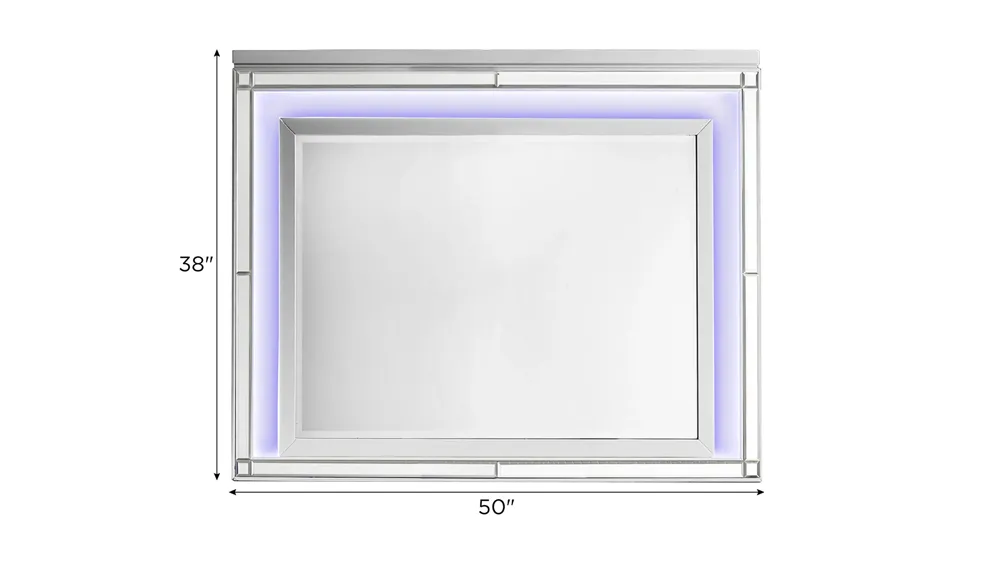 Valentino Lighted Mirror Dimensions