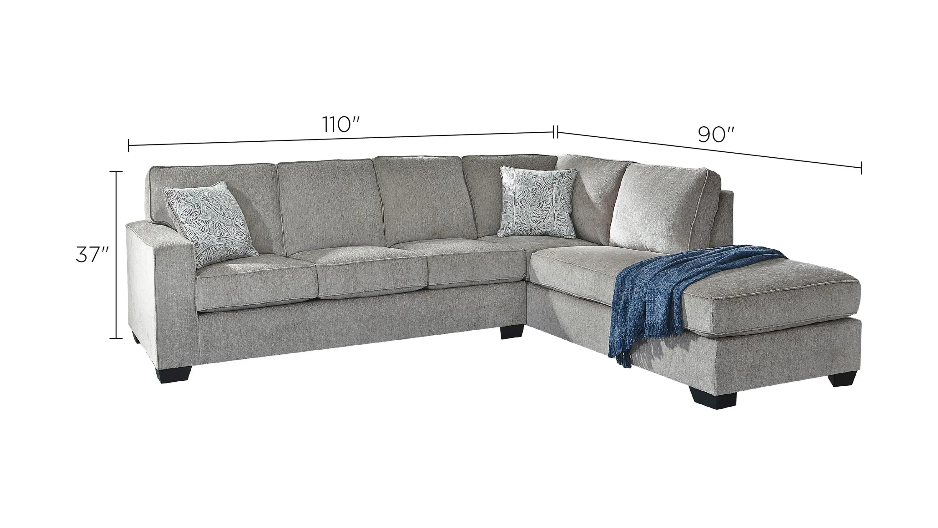 Adelson Chenille 2 Pc Sectional